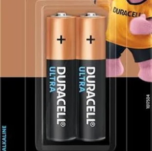 DURACELL BATTERY AAA OF 2