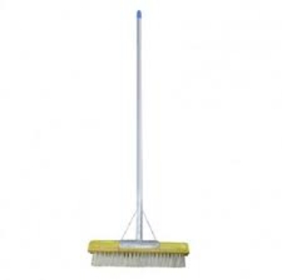 Nylon T-brush (Soft / Hard brush)12 Inch Base With Long handle