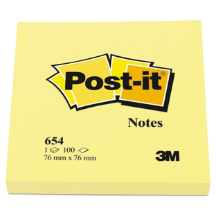3M Post-it Notes - 3"x3". (Pack of 6)