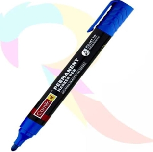 Camlin Permanent Marker (Blue) - (Pack of 10)
