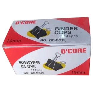 Dash Binder Clips (19 mm) - 12 pcs. (Unit)