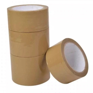 Dash Packaging Tape 50 Meter (2", Brown) - (Pack of 6)