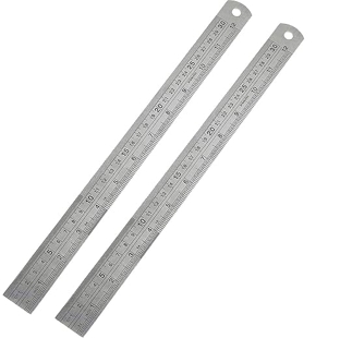 Dash Ruler (12", Metal) - (Unit)