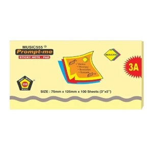 Dash Sticky Notes (3" x 5", 100 Sheets) - (Unit)