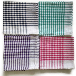 Eden Care Check Cloth (Assorted, Large) - (Pack of 12)