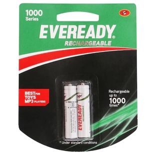 Eveready Rechargeable Battery (AA) - 2 pcs. (Pack)