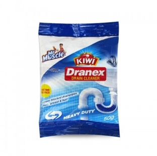 Kiwi Dranex Drain Cleaner Heavy Duty - 50 gm. (Unit)