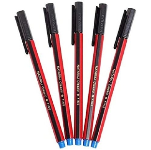 Nataraj Classic Ball Pen (Assorted Colours) - (100 pcs Jar)