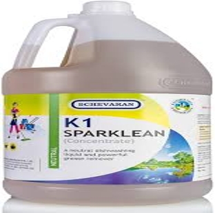 Schevaran K1 Sparklean Green Chemical - 5 lt. (Unit)