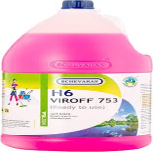 Schevaran Viroff 753 Neutral Hand Disinfectant- 5 lt. (Unit)