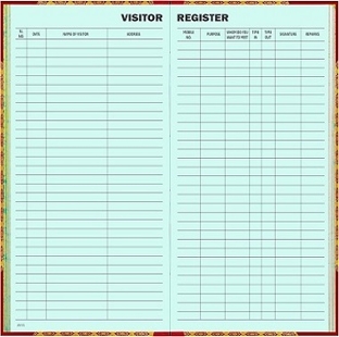 Visitor Regiser 200pgs