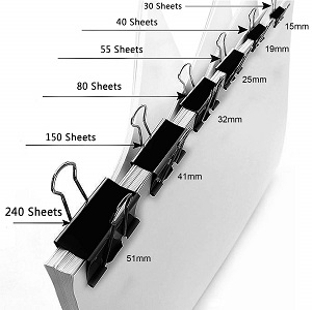 BINDER CLIP 19 MM