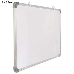 WHITE BOARD NON MAGNETIC 2 X 3 FEET