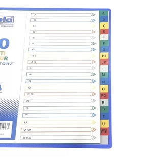 File Saperator Plastic A to Z