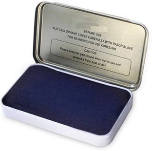 Stamp Pad Small Blue