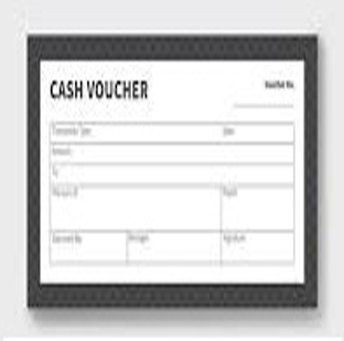 Cash Voucher (Regional Make) 70 GSM Sheets 40 Leaves