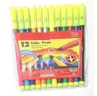 Sketch Pens (Make Regional) Pack of 12 Colors