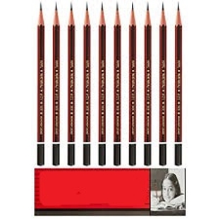 Pencils Natraj (Hindustan Pencils) (1 Pack of 10 Pieces)
