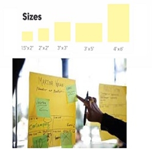 Post It (Regional Make) Stick Notes 3X2 Inches