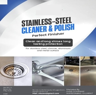 Stainless Steel Cleaner & Polish 1 Litre (Regional Make)